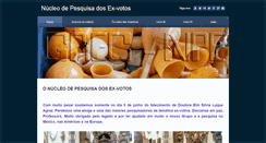Desktop Screenshot of nucleodepesquisadosex-votos.org